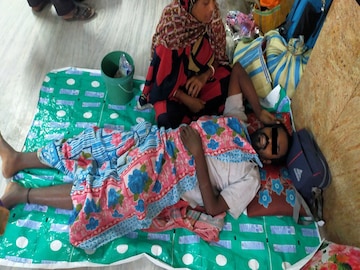 Patient waiting to get operated for crital surgery in SSKM