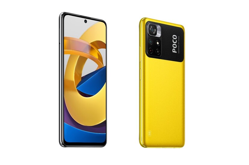 Poco M4 Pro 5G - ভারতে এই ফোনটি পাওয়া যাচ্ছে ১৪,৬৯০ টাকায়। এই ফোনে ব্যবহার করা হয়েছে ৬.৬ ইঞ্চির ফুল এইচডি প্লাস ডিসপ্লে। এই ফোনে ব্যবহার করা হয়েছে মিডিয়াটেক ডাইমেনসিটি ৮১০ চিপসেট এবং ৫০০০ এমএএইচ ব্যাটারি। এই ফোনে ব্যবহার করা হয়েছে ডুয়াল রিয়ার ক্যামেরা সেটআপ। এর মধ্যে রয়েছে ৫০ মেগাপিক্সেলের প্রাইমারি সেন্সর এবং ৮ মেগাপিক্সেলের সেকেন্ডারি সেন্সর। সেলফি তোলার জন্য এই ফোনের সামনে ব্যবহার করা হয়েছে ১৬ মেগাপিক্সেলের সেলফি শ্যুটার। 