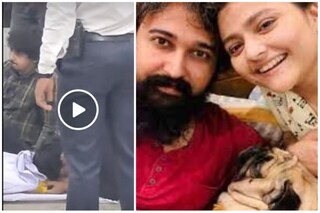 নত মস্তকে ঐন্দ্রিলাকে শেষ বিদায় সব্যসাচীর
