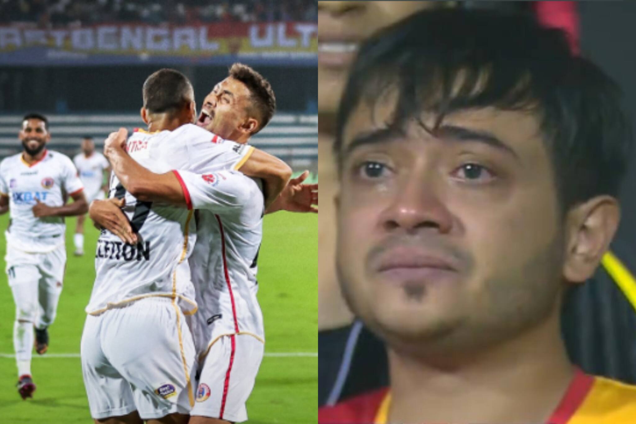 বেঙ্গালুরুর বিরুদ্ধে জয়ে আবেগে ভাসলেন ইস্টবেঙ্গল সমর্থকরা, ভাইরাল ভিডিও