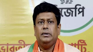 বিজেপি রাজ্য সভাপতি সুকান্ত মজুমদার। ফাইল ছবি
