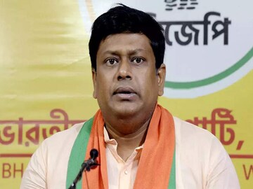 বিজেপি রাজ্য সভাপতি সুকান্ত মজুমদার। ফাইল ছবি
