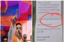 হেলমেট ব্যবহার না করলে জরিমানা ৬০০০! সোশ্যাল কাঁপিয়ে নয়া 'স্লোগান' শুভেন্দুর