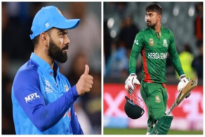 লিটনের ঘরে এসে ব্যাট দিয়ে গেলেন বিরাট