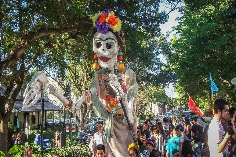 ডে অফ দ্য ডেথ পূর্ব ল্যাটিন আমেরিকা এটি পালন করা হয় ৷ এটি মেক্সিকোর একটি রীতিনীতির মধ্যে পড়ে ৷ অনেকেই মনে করেন যে মৃত্যু জীবনের অবিচ্ছেদ্য অঙ্গ ৷ মৃত্যু জীবনকে শেষ করে, আর মৃত্যুই জীবনকে শেষ করে ৷ প্রতীকী ছবি ৷