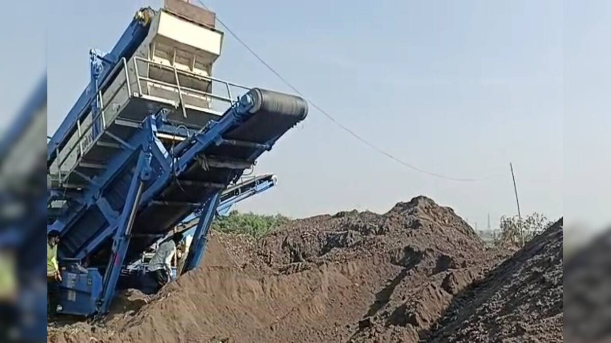 solid weast management started at durgapur dumping yard News18 Bangla