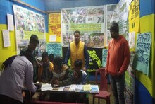 দামোদর মেলায় হাজির পরিবেশ প্রেমী সংগঠনের সদস্যরা