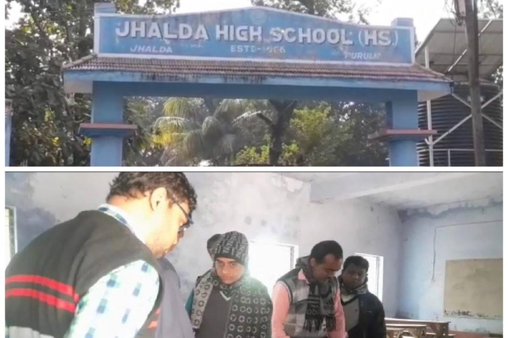 ঝালদা হাই স্কুলে টেট পরীক্ষার প্রস্তুতি চলছে জোরকদমে