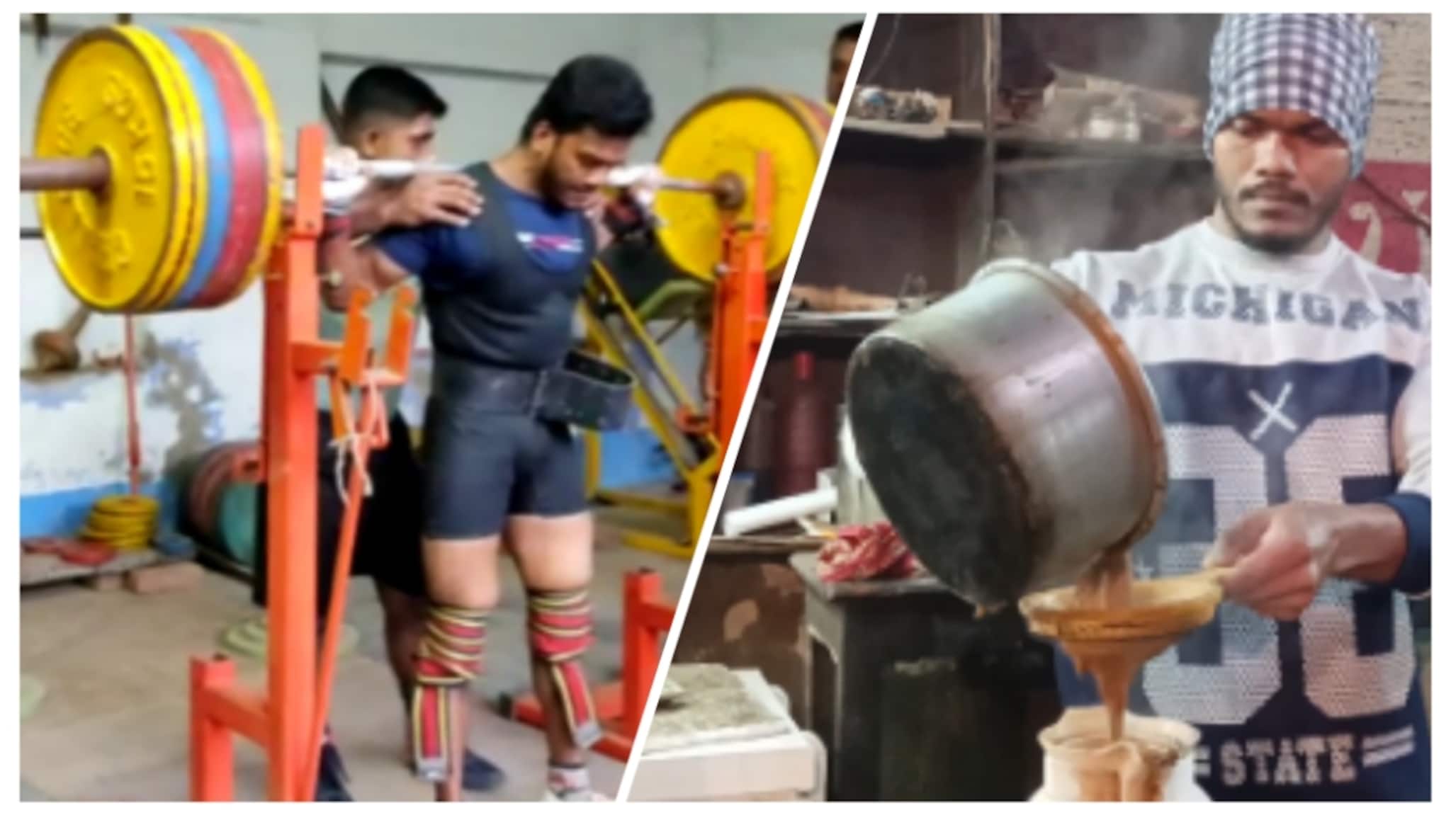 আশৈশব অন্যের পরিবারে আশ্রিত, চায়ের দোকান চালিয়ে ভারোত্তোলক হতে চান অনাথ বাপ্পা