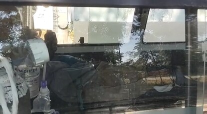 অ‍্যাম্বুলেন্সে মৃত ব্যক্তি  