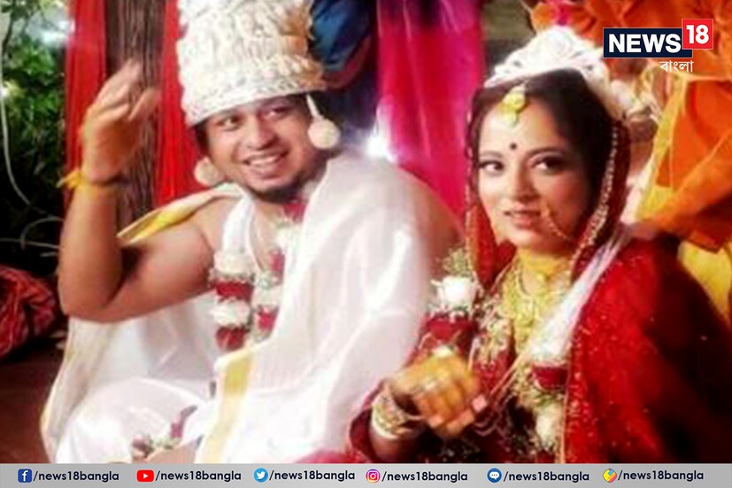 টিভির জিনা ম্যাডাম অর্থাৎ ঐশ্বর্যর বিয়ে হয়ে গেল ৷ মনের মানুষের সঙ্গে সাত পাকে বাঁধা পড়লেন ঐশ্বর্য ৷ ছবি সৌজন্যে ইনস্টাগ্রাম ৷ 