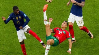 কাপ যুদ্ধের মঞ্চে থেমে গেল মরক্কোর স্বপ্নের উত্থান (Photo: AP) কাপ যুদ্ধের মঞ্চে থেমে গেল মরক্কোর স্বপ্নের উত্থান (Photo: AP)