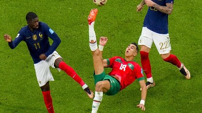 কাপ যুদ্ধের মঞ্চে থেমে গেল মরক্কোর স্বপ্নের উত্থান (Photo: AP) কাপ যুদ্ধের মঞ্চে থেমে গেল মরক্কোর স্বপ্নের উত্থান (Photo: AP)