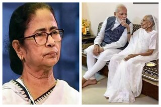 প্রধানমন্ত্রীর মায়ের মৃত্য়ুতে শোকবার্তা মুখ্য়মন্ত্রীর। 