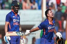 বাংলাদেশের বিরুদ্ধে নিয়ম রক্ষার ম্যাচে দ্রুততম ডবল সেঞ্চুরি ঈশানের