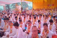 ৫০০০ ভক্তের সমবেত কণ্ঠে মায়াপুর ইসকনে গীতা পাঠ, দেখুন মন ভাল করা ভিডিও