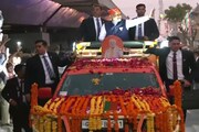 ৫০ কিলোমিটার লম্বা রোড শো, ভারতীয় রাজনীতিতে নয়া নজির মোদির