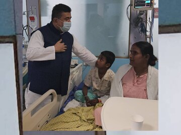 কর্মীদের সঙ্গে কথা বলে পাশে থাকার বার্তা দেন শুভেন্দু