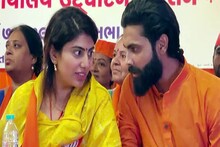 ভোটগণনায় এগিয়ে জাদেজা-পত্নী, উৎসব শুরু পদ্মশিবিরে