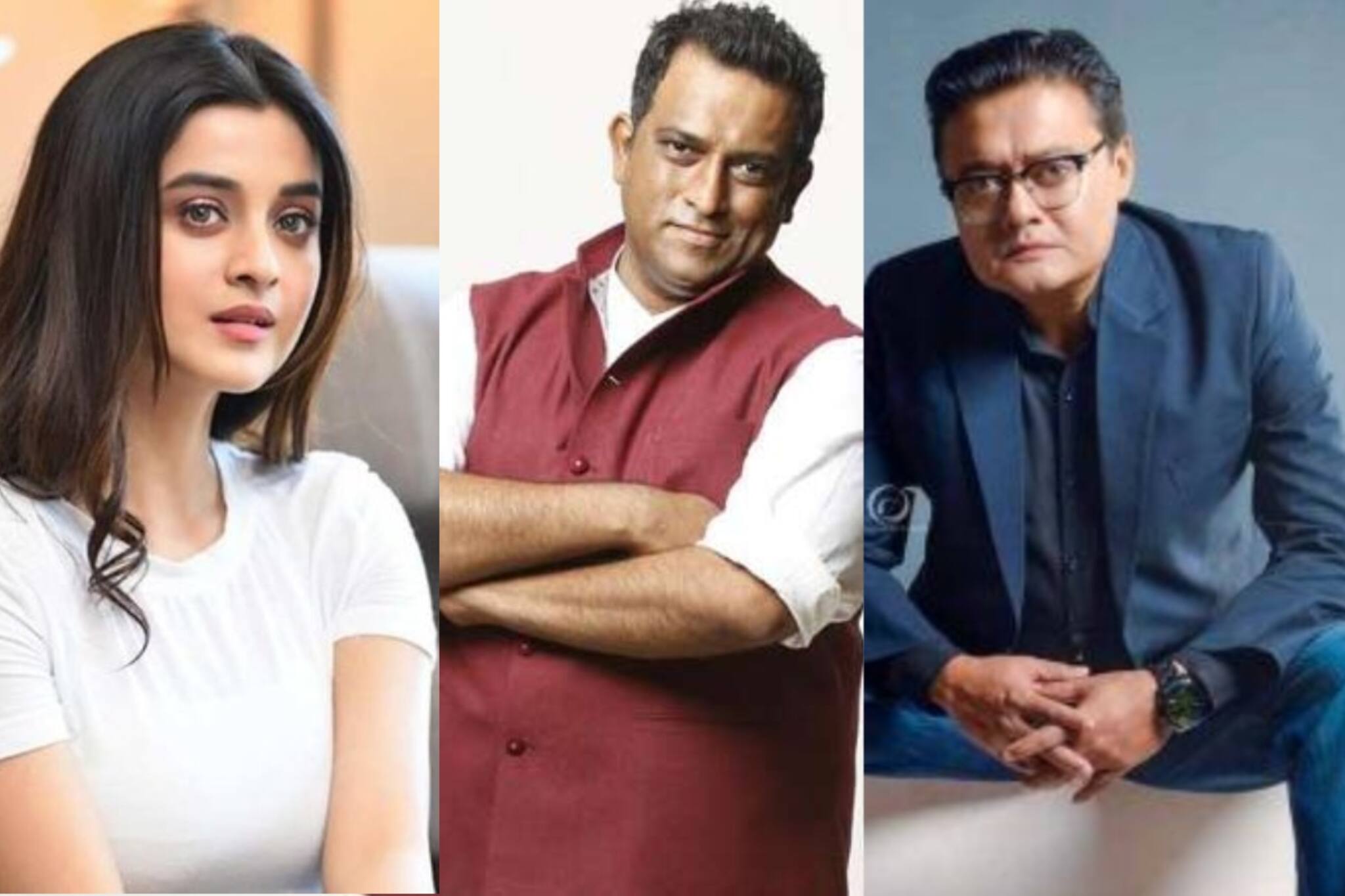 ধর্মতলায় 'মেট্রো ইন দিনো' নিয়ে অনুরাগ বসু, সঙ্গে দর্শনা-শাশ্বত, অনুপম-নীনা