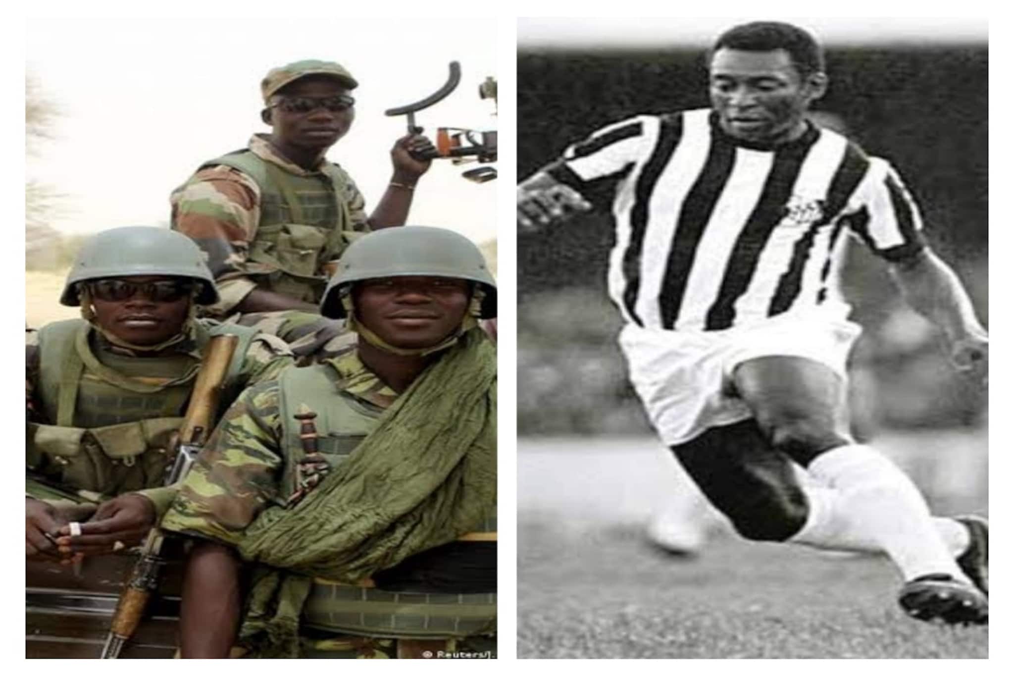 আফ্রিকার গৃহযুদ্ধ থামিয়েছিলেন পেলে! সম্রাটকে দেখার জন্য ছিল যুদ্ধ বিরতি