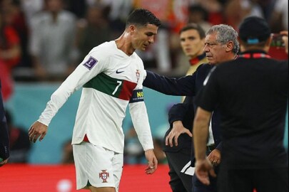 Ego clash between Santos and cristiano ronaldo is an important factor for Portugal loss- Photo- Reuters 