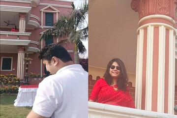 লাল শাড়িতে পহেলিকে লুকিয়ে দেখছেন শতরূপ! বিয়ের মিষ্টি মুহূর্ত ফাঁস, রইল অ্যালবাম