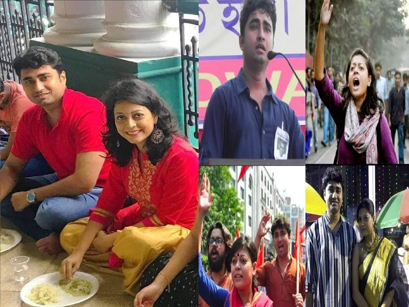  *শতরূপের স্ত্রী পহেলি সাহা টলিউড ইন্ডাস্ট্রির পরিচিত মুখ। ফলে তাঁদের দু'জনের শুভাকাঙ্খী প্রচুর। বিয়েতে শুভেচ্ছা জানিয়ে শেয়ার করেছেন বহু মানুষ। যাতে নিঃসন্দেহে অপ্লুত নবদম্পতি। ছবিঃ ফেসবুক।