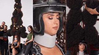 যেন রূপকথার পাতা থেকে উঠে এল রাপুনজেল! ৯ ফুট উচ্চতার বিনুনি করে গিনেস ওয়ার্ল্ড রেকর্ড গড়লেন এই হেয়ার স্টাইলিস্ট