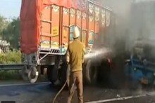 লরির ধাক্কায় সরকারি বাসে আগুন, কী মারাত্মক দৃশ্য মেখলিগঞ্জে! দেখুন ভিডিও...