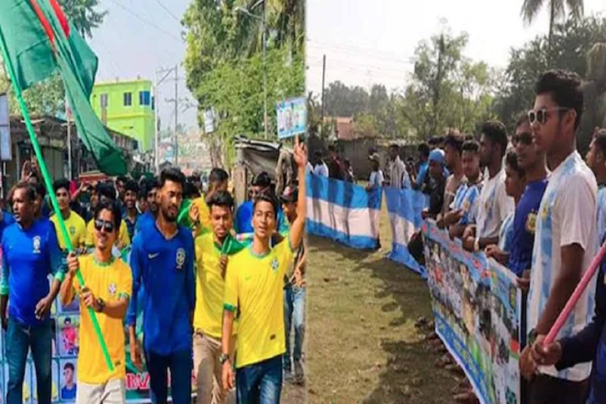 বাংলাদেশে তুমুল মারামারি ব্রাজিল-আর্জেন্টিনা সমর্থকদের, ফাইনালে উত্তাল পরিস্থিতি