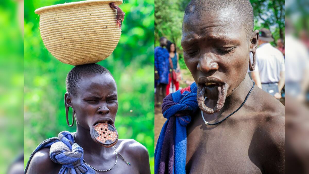 ঠোঁট কেটে ঢোকানো হয় চাকতি! এই উপজাতিদের সম্পর্কে জানলে অবাক হবেন