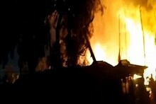 নিউটাউনের গৌরাঙ্গনগর বাজারে আগুন, আজ ভোরে ভস্মীভূত ২০টি দোকান
