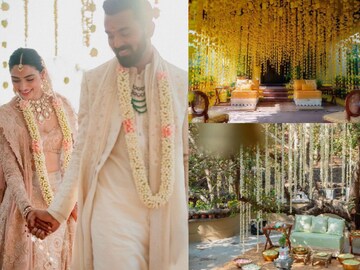 দেখার মতো ফুলের কাজ, রাহুল-আথিয়ার বিয়েতে নজর কাড়ল এই খামারবাড়ি