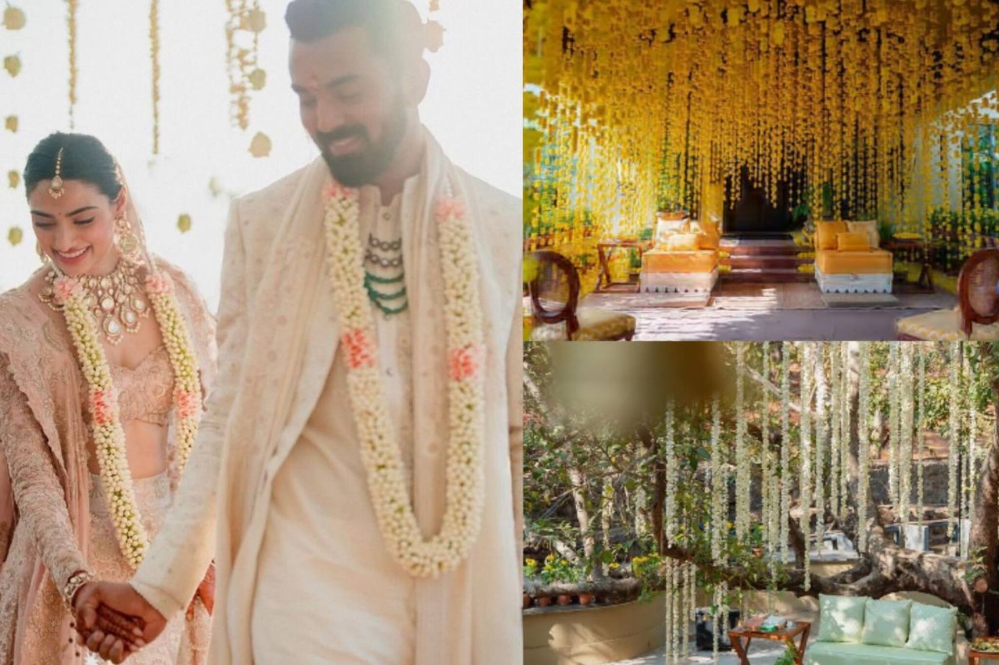 দেখার মতো ফুলের কাজ, রাহুল-আথিয়ার বিয়েতে নজর কাড়ল এই খামারবাড়ি