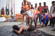 সাগরে মকড্রিল চলাকালীন ডুবে গেলেন নকল পুণ্যার্থী, উদ্ধারে ঝাঁপাল 'আপদ মিত্র'