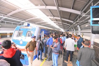 first day of Joka Taratala metro Service