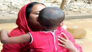 Child with brain tumour admitted to Calcutta medical college