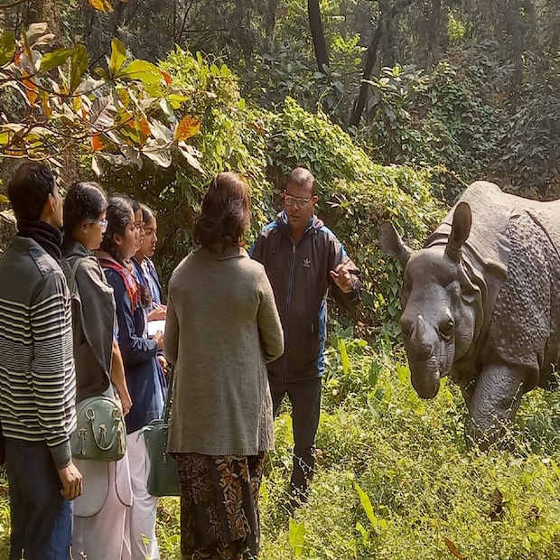 ৭০ একর জায়গায় অভয়ারণ্যের অনুভূতি। জলদাপাড়ার গড় থেকে নানা প্রজাতির হরিণ এসব তো আছেই। শুনতে পাবেন ঝিঁঝিঁ পোকার ডাক থেকে নানান পাখির কলরব।
