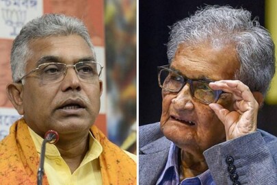 অমর্ত্যকে নিশানা দিলীপের