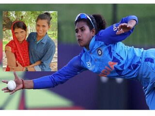 Archana Devi who takes stunning catch once her mother was termed as witch