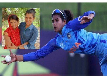 Archana Devi who takes stunning catch once her mother was termed as witch