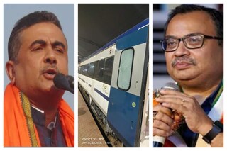 শুভেন্দুর অভিযোগ, জবাব কুণালের। 