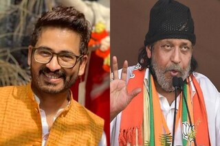 হিরণ চট্টোপাধ্যায় এবং মিঠুন চক্রবর্তী