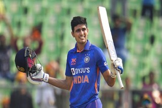 বুধবার হায়দারাবাদে দুর্দান্ত ব্যাটিং করলেন গিল