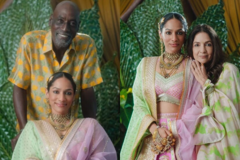 ভিভ রিচার্ডস পরে মিরিয়ামকে বিয়ে করেন এবং নীনা পরে চার্টার্ড অ্যাকাউন্ট্যান্ট বিবেক মেহরাকে বিয়ে করেন। মায়ের কাছেই মাসাবার বড় হওয়া। বাবা ভিভের সঙ্গে মাঝেমধ্যে দেখা হওয়া।