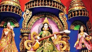 এ বছর অনেক বেশি দর্শনার্থী সরস্বতী প্রতিমা মণ্ডপ দেখতে কালনায় আসবেন বলে মনে করছে প্রশাসন (ফাইল ছবি)