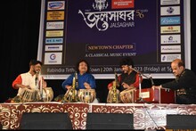 মাঘের শীতসন্ধ্যায় নিউটাউনে পথ চলা শুরু ধ্রুপদী ‘জলসাঘর’-এর