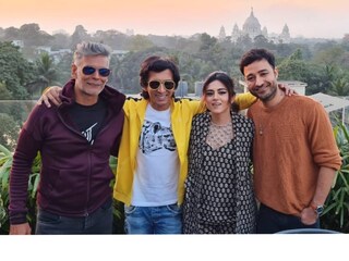 কলকাতায় এসে ভীষণই নস্টালজিক মিলিন্দ