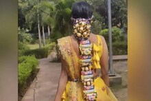 কিটক্যাট, ৫ স্টার, মিল্কিবার, থেকে ম্যাঙ্গো বাইট! কনের কেশসজ্জায় চকোলেট-লজেন্স!